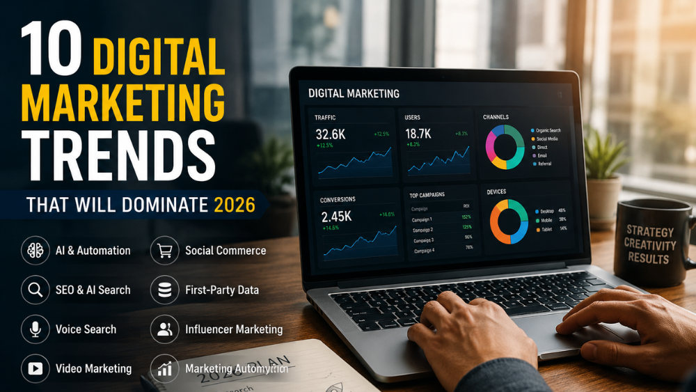 10 Digital Marketing Trends That Will Dominate 2026